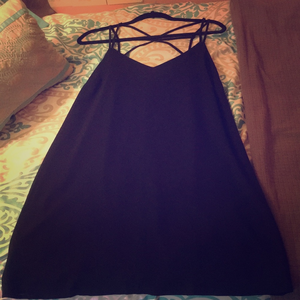 Cotton On Black Slip Dress Dress